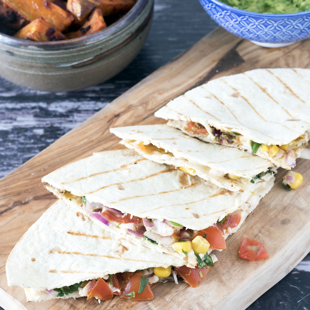 Easy cheese quesadilla for kids Sneaky Veg