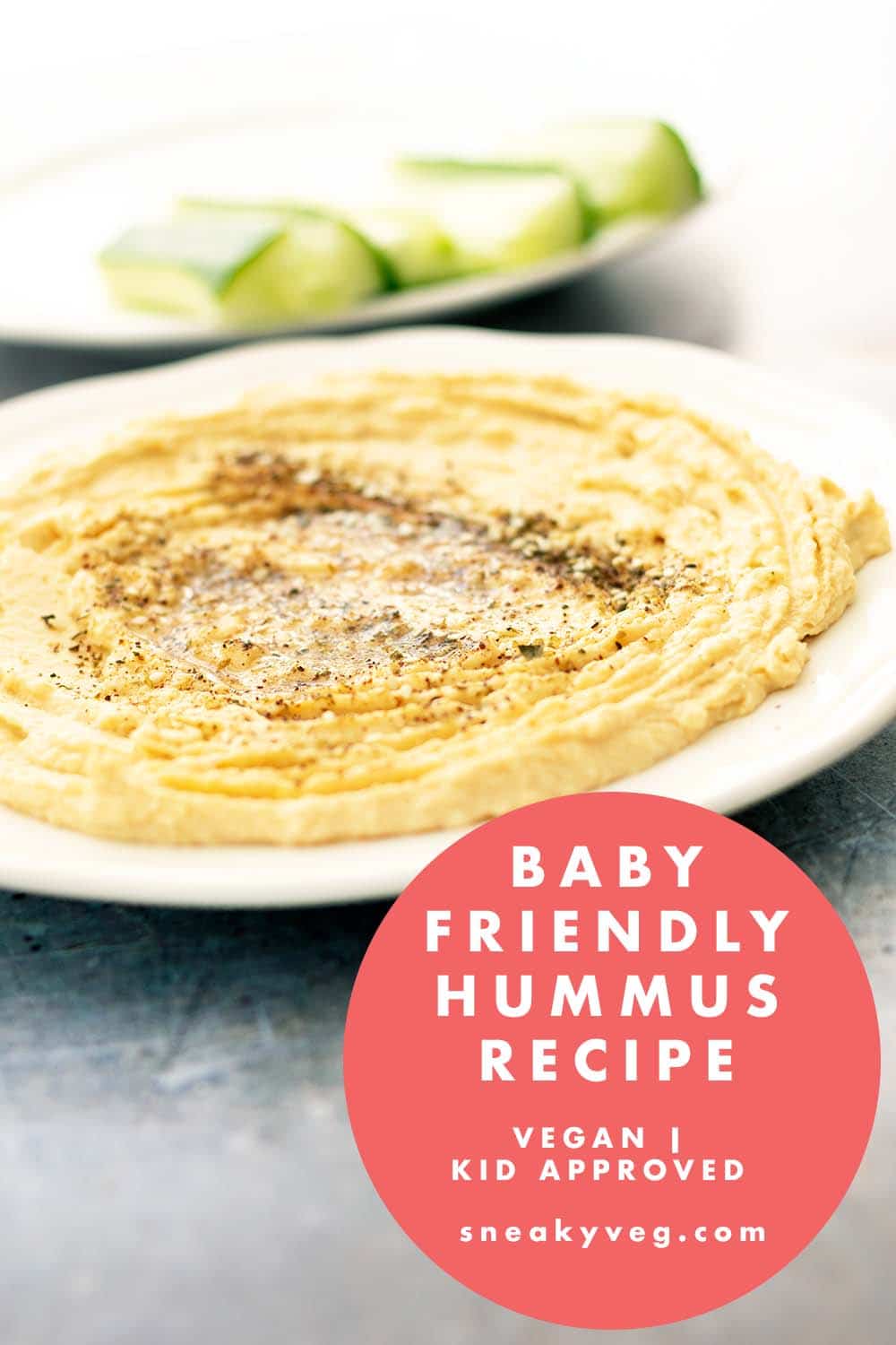 Homemade hummus for babies Sneaky Veg