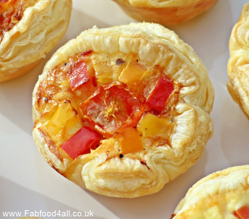 mini quiches - healthy kids party food
