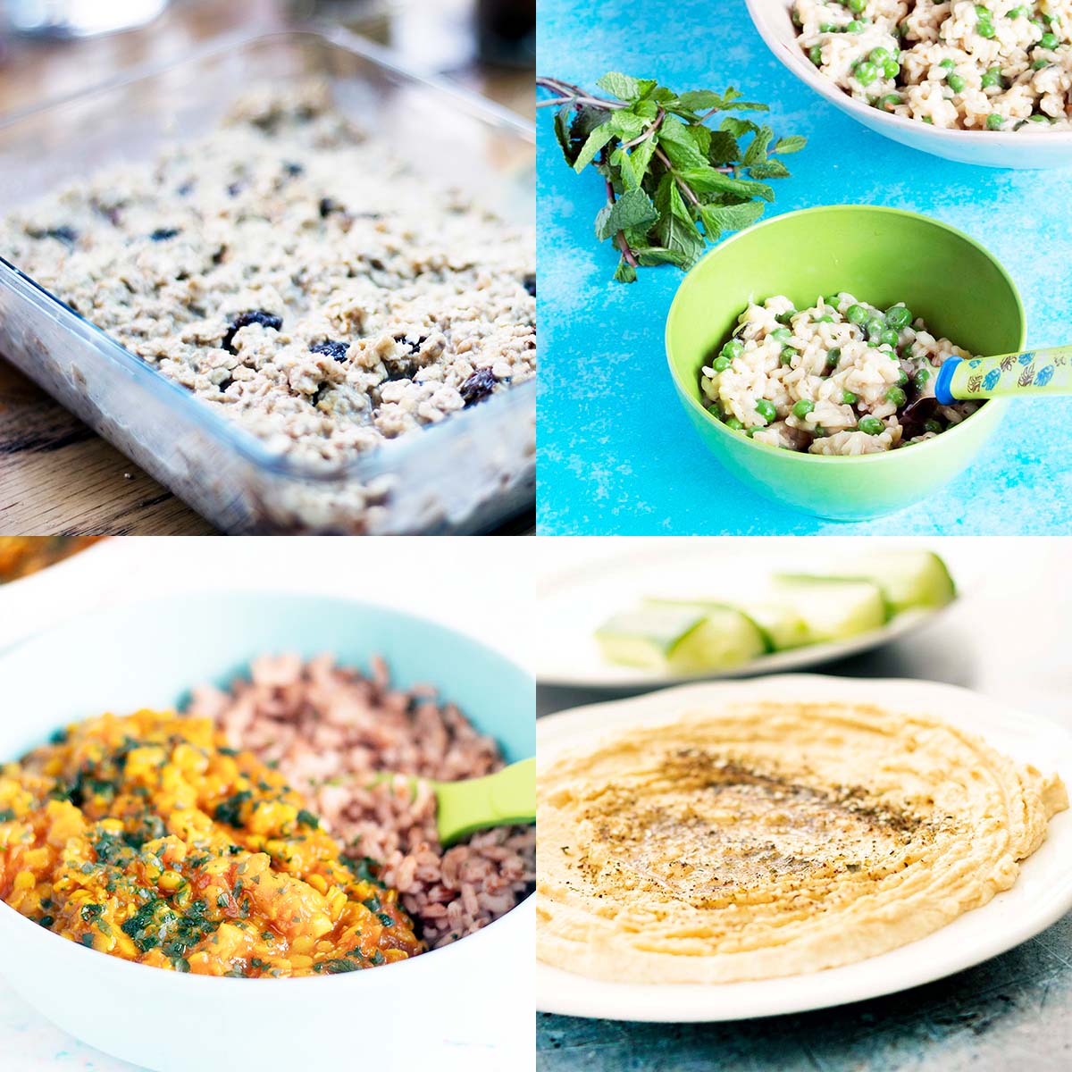 Healthy vegetarian snacks for kids and grown ups