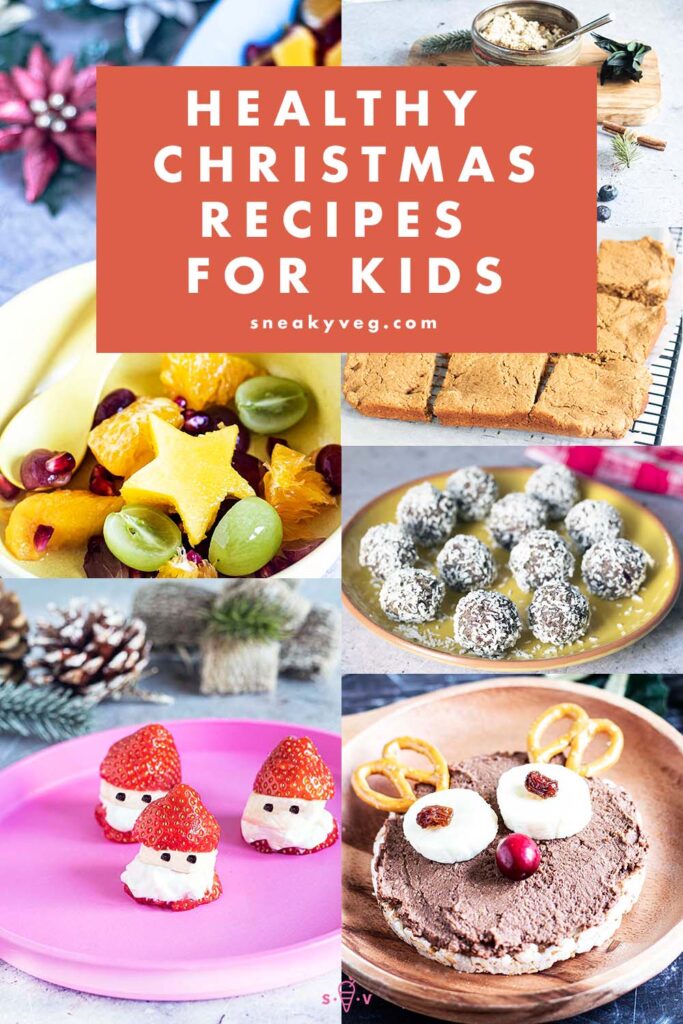 selection of healthy Christmas recipes for kids