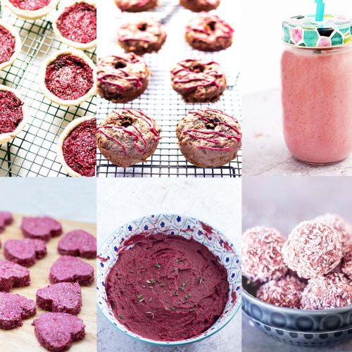 photos of healthy Valentine's recipes