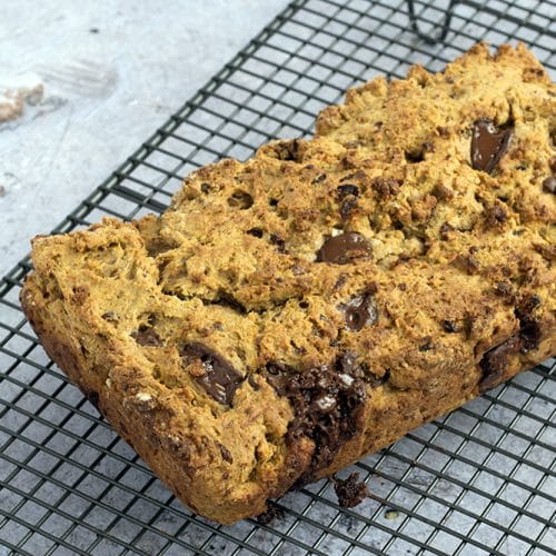Sweet potato banana bread with chocolate chips (vegan) Sneaky Veg
