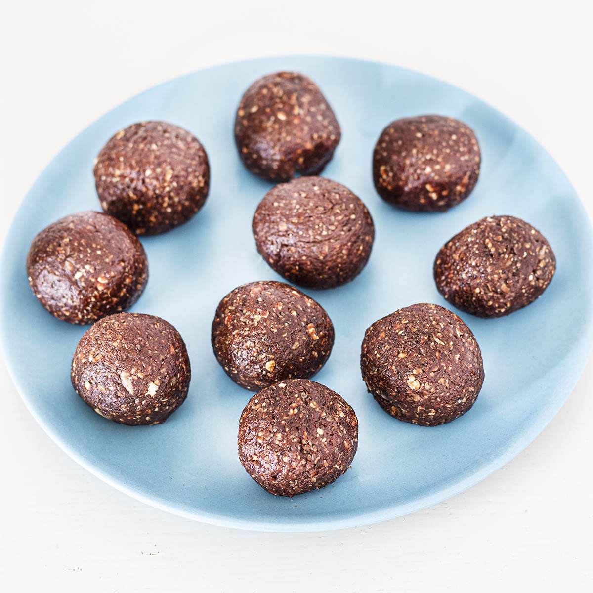 Chocolate peanut butter energy balls Sneaky Veg