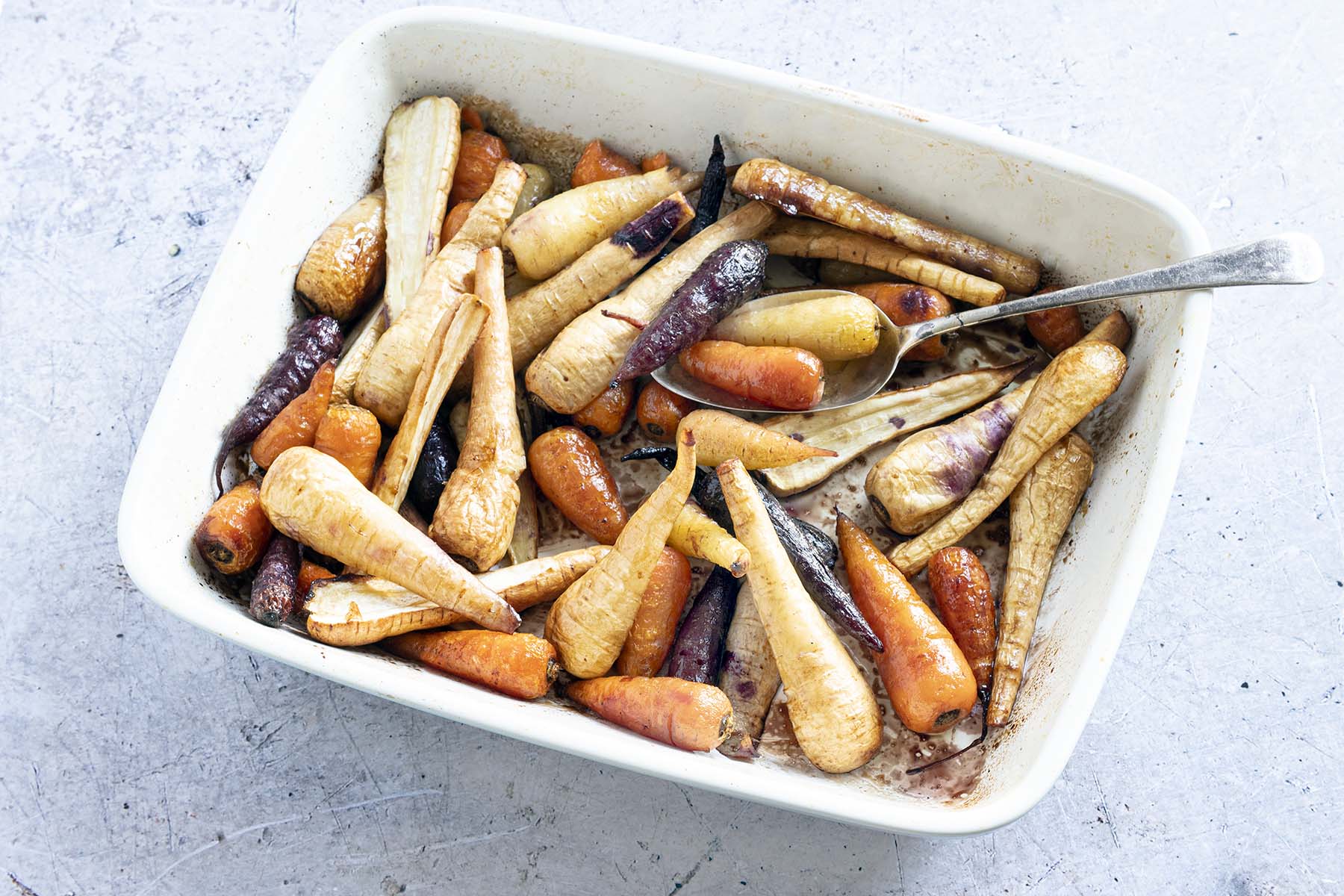 Maple balsamic roasted carrots and parsnips Sneaky Veg