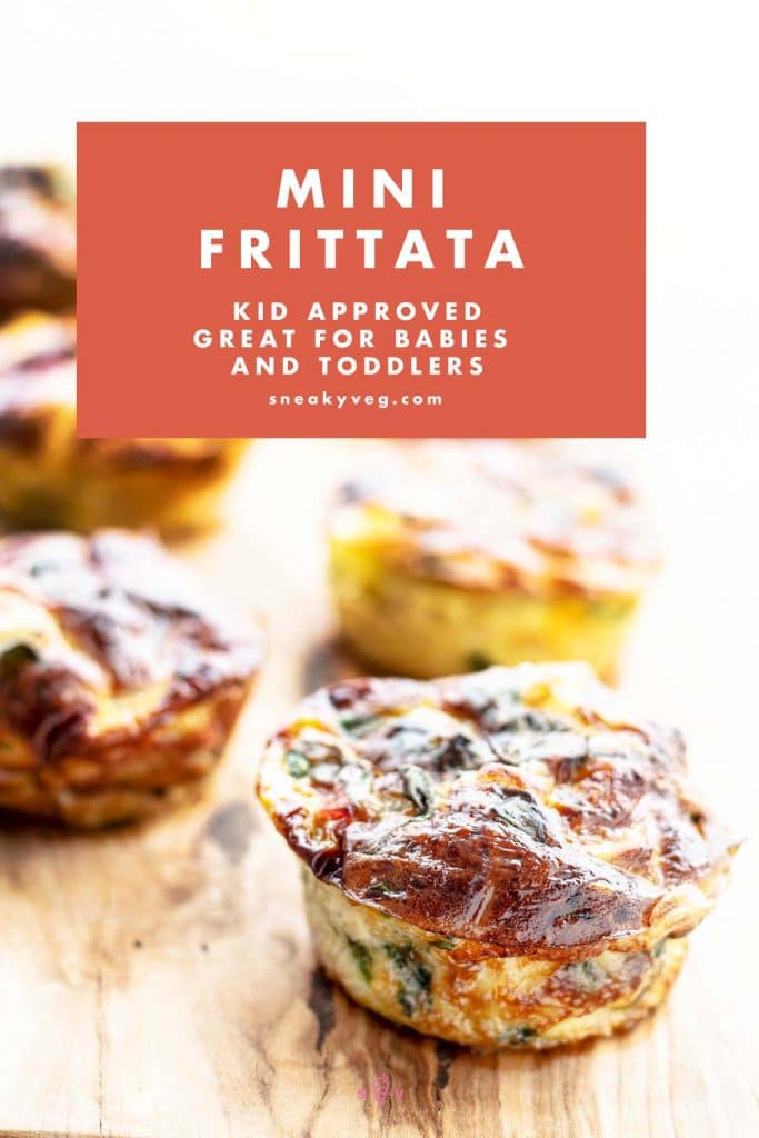 mini frittata on board
