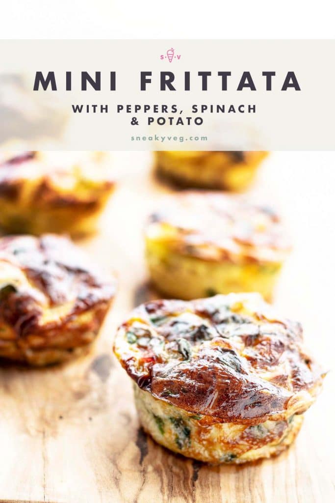 mini frittata on board