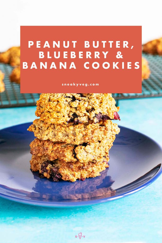 peanut butter and blueberry cookies