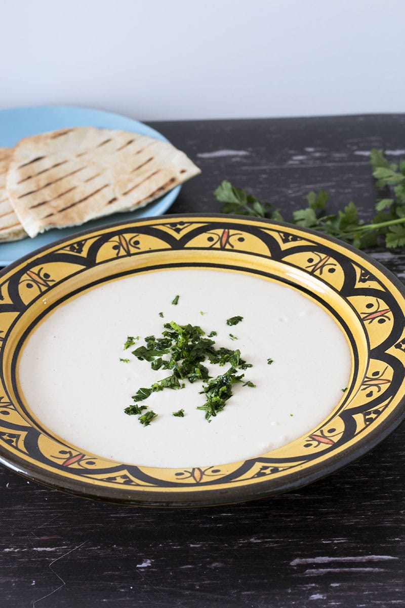 The best healthy garlic tahini sauce Sneaky Veg