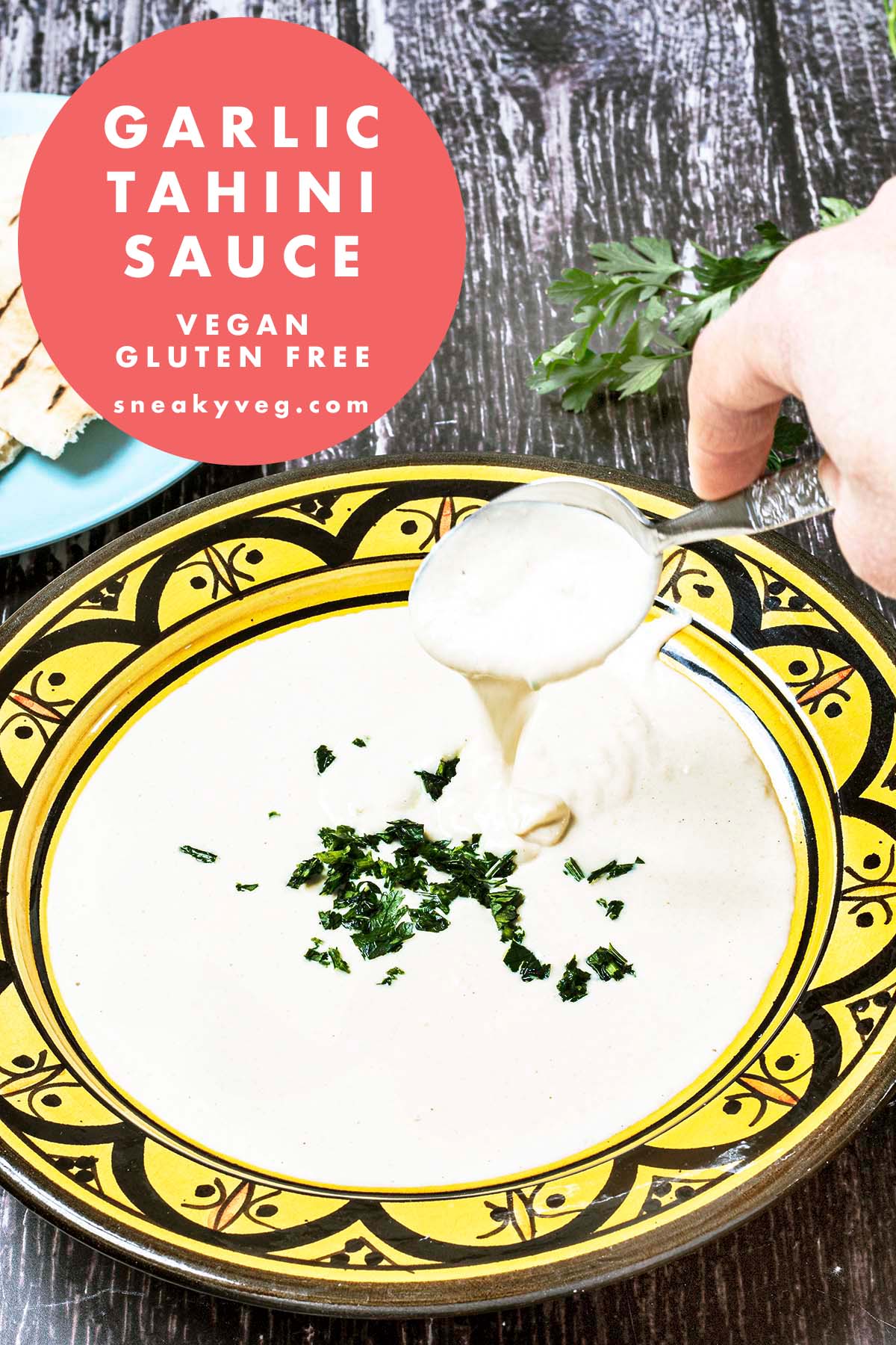 garlic and tahini sauce