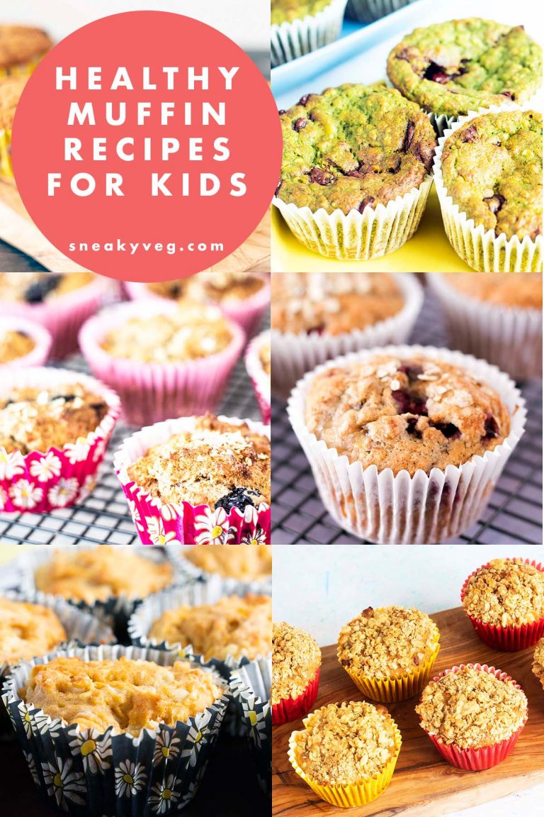 Delicious and healthy muffins for kids - Sneaky Veg