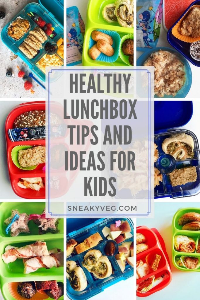 lunchbox collage - healthy lunchbox ideas for kids