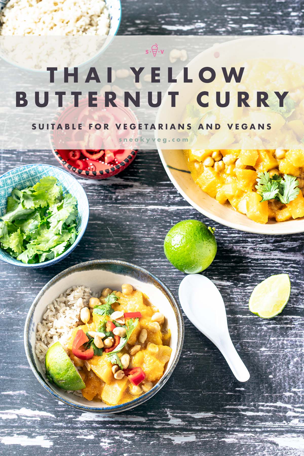 Thai butternut squash yellow curry