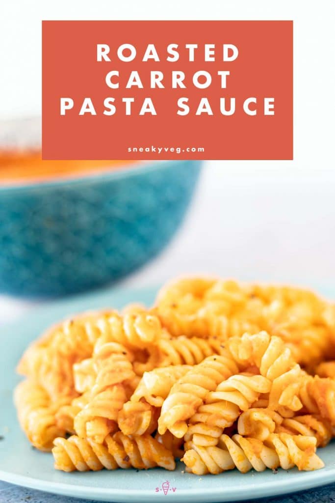 pasta with carrot sauce