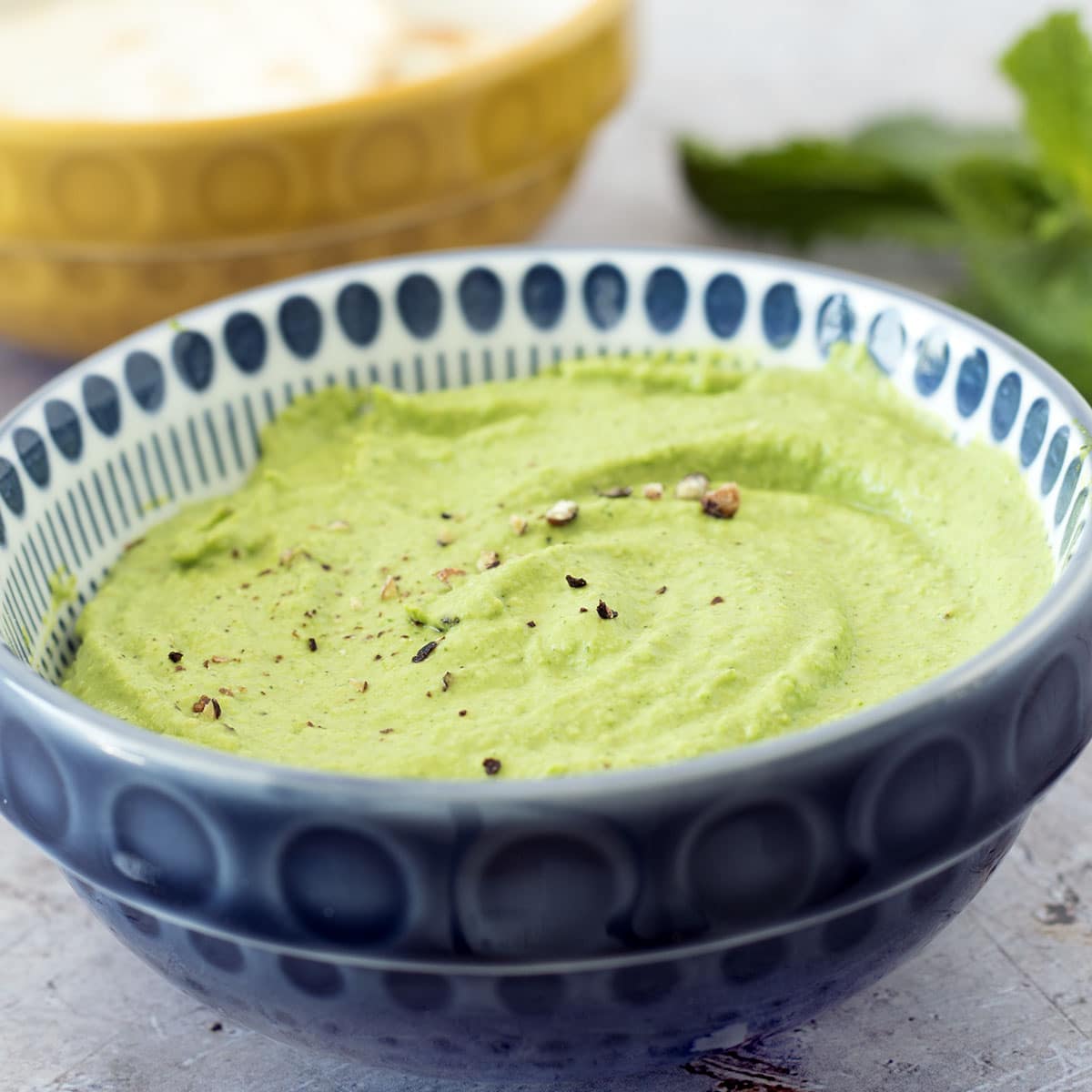 Pea and mint dip Sneaky Veg